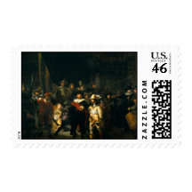 El guardia nocturna - Rembrandt Sellos