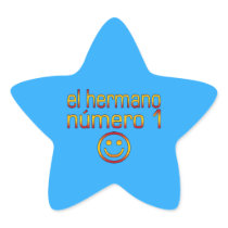 El Hermano Número 1 - Number 1 Brother in Spanish Stickers