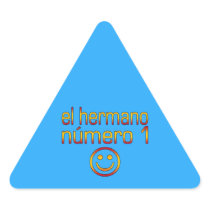 El Hermano Número 1 - Number 1 Brother in Spanish Stickers