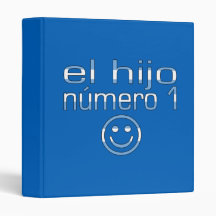 El Hijo Número 1 - Number 1 Son in Argentine Vinyl Binder