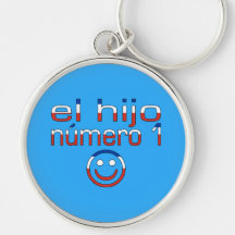 El Hijo Número 1 - Number 1 Son in Chilean Keychains
