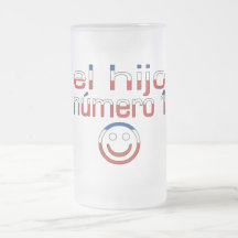 El Hijo Número 1 - Number 1 Son in Chilean Coffee Mug