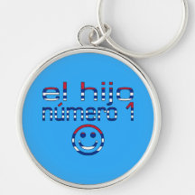 El Hijo Número 1 - Number 1 Son in Cuban Keychain