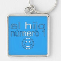 El Hijo Número 1 - Number 1 Son in Guatemalan Keychain