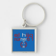 El Hijo Número 1 - Number 1 Son in Peruvian Keychain