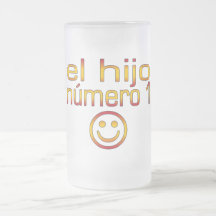 El Hijo Número 1 - Number 1 Son in Spanish Coffee Mugs