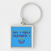 El Hijo Número 1 - Number 1 Son in Venezuelan Keychain