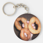 el hogar hizo los anillos de espuma llavero personalizado