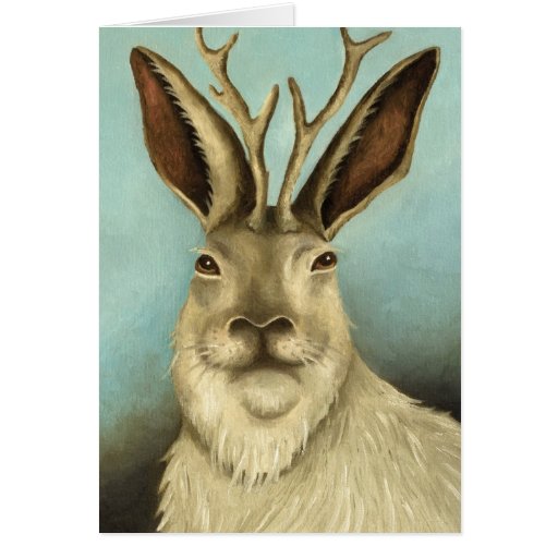 El Jackalope real Tarjetón
