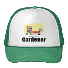 El jardinero más fresco del mundo gorras