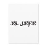 El Jefe logo Vaquero Cowboy Post Cards