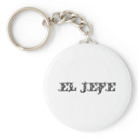 El Jefe "the boss" stuff Key Chains