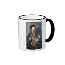 El jugador del violín tazas de café