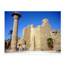 el karnak empareda Egipto Postales