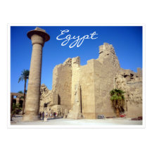 el karnak empareda Egipto Tarjetas Postales