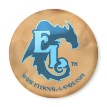 EL Logo -Blue- Magnet