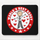 El mejor papá Mousepad del mundo Tapetes De Raton
