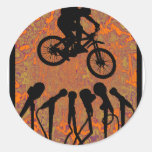 El mejor punto de la bici pegatina