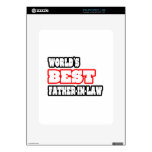 El mejor suegro del mundo iPad skin
