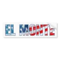 El Monte bumper stickers