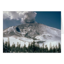 El Monte Saint Helens - Pre-Erupción Tarjetón