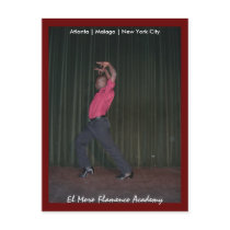 El Moro Flamenco Academy Elegance - Customized postcards