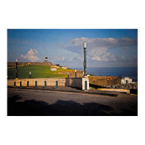 El Moro San Juan Puerto Rico posters