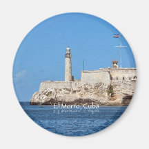 El Morro Castle, Cuba Magnets