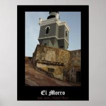 El Morro, San Juan, Puerto Rico Poster