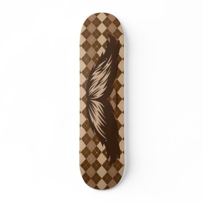 El Moustache Skate Board Decks by zazzleskateboards