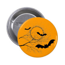 El murciélago de Halloween - Pins