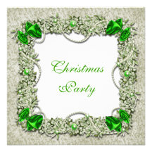El navidad elegante enrruella blanco verde comunicados