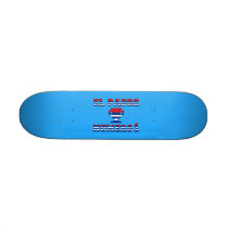 El Padre Número 1 - Number 1 Dad in Cuban Custom Skate Board