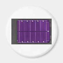 el panel fotovoltaico imanes  