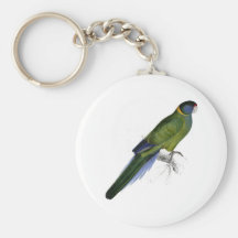 El Parrakeet de Bauer de Edward Lear Llavero