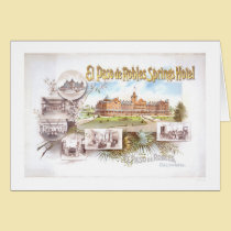 El Paso de Robles Springs Hotel cards