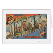 El Paso, Texas - Ciudad Juarez Greeting Cards