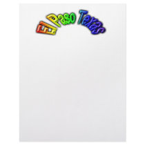 El Paso Texas Popular Rainbow Design letterhead