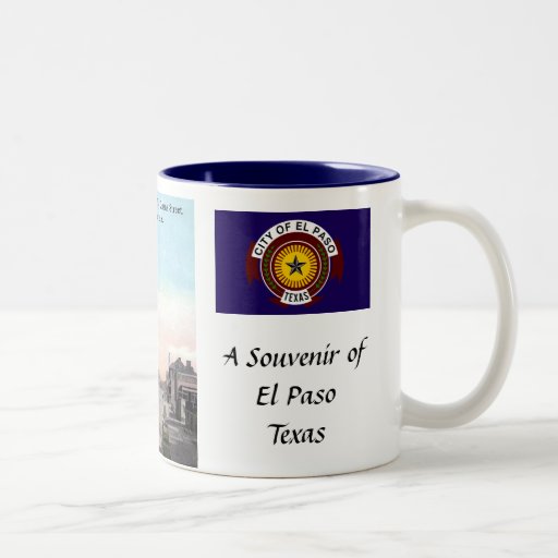 El Paso, Texas, Souvenir Mug Zazzle
