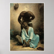 El peluquero de Suez, 1876 Posters