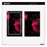 El personalizado de hadas de alas rojas enciende l kindle fire pegatina skin