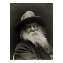 El poeta de risa Walt Whitman del filósofo Postales