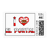 El Portal, CA Postage Stamp