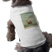 El primer viaje del H.M.S. Victory en 1778 Ropa De Perro