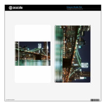 El puente de Brooklyn - color Skin Para Kindle Fire