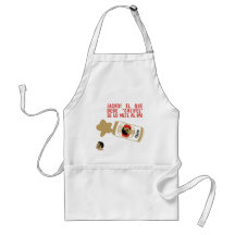 El que bebe "cheifel" apron