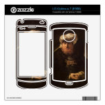El rey Uzziah del leproso de Rembrandt LG Optimus 7 Skin