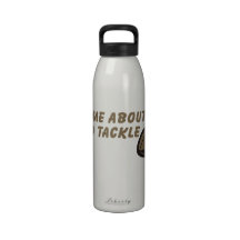 El rugbi, me pregunta acerca de mis trastos duros botella de agua reutilizable
