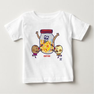 El Salvador, camiseta bebe pupusas y curtido Infant T-shirt