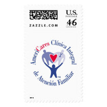 El Salvador Clinic Logo Postage postage by AmeriCares El Salvador Clinic Logo Postage postage